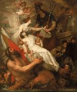 Benjamin West The Immortality of Nelson oil painting reproduction